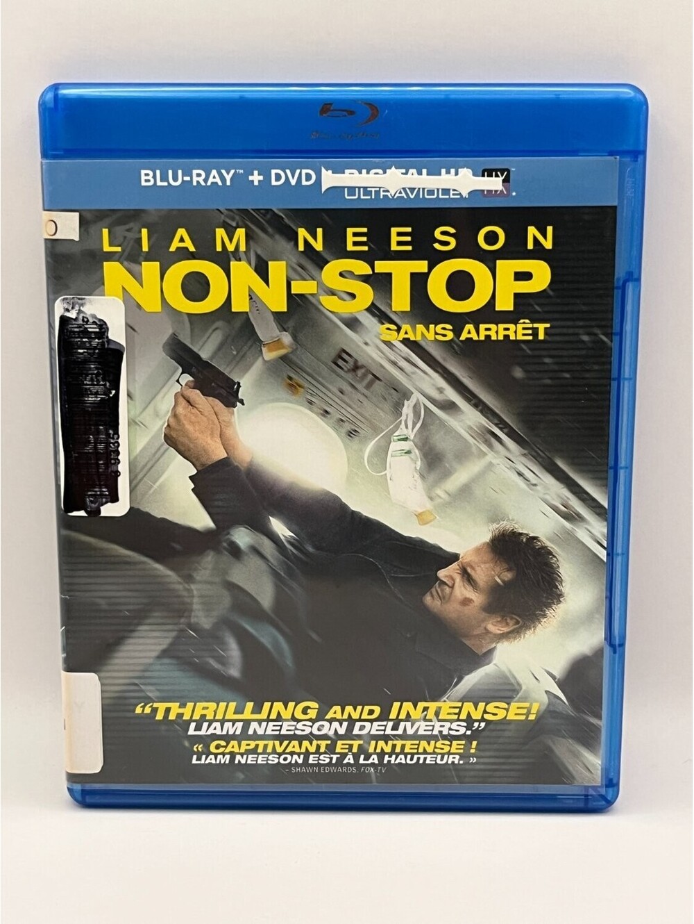 Non-Stop Blu-ray Bilingual Canadian Release Liam Neeson Action